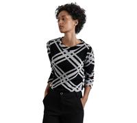 Street One A322234 Morbida Maglietta a Maniche Lunghe, Nero, 42 Donna