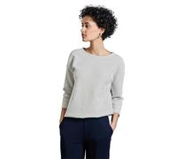 STREET ONE A322801 Camicia a Righe, Blu Tinta Profonda, 44 Donna