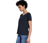 Street One A322897 Maglietta Basic, Blu Profondo, 40 Donna