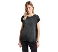 Street One A323308 Maglietta con Borchie Effetto Lavato, Grigio Slavato, 42 Donna
