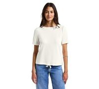 Street One A323331 Morbida Maglietta Strutturata, Bianco Sporco, 52 Donna