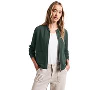 Street One A323334 Giacca Corta con Tasche, Mid Verde, 48 Donna