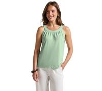 Street One A323538 Top Estivo Effetto Lino, Verde Giada Morbida, 44 Donna