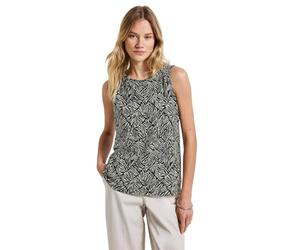 Street One A323571 Top Basic con Fantasia, Pine Grove Green, 44 Donna