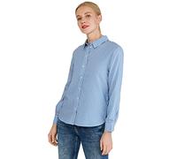Street One A343795 Camicia a Maniche Lunghe, Originale Blu, 44 Donna