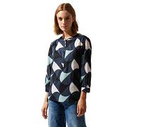 Street One A344113 Camicia Stampata, Cool Vintage Green, 44 Donna