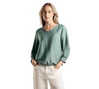 Street One A344956 Camicia con Dettaglio Smock, Verde spuma Marina, 40 Women's