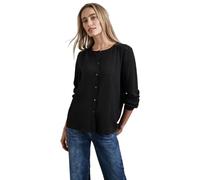 Street One A345113 Camicetta con Ricamo, Nero, 42 Donna