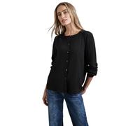 Street One A345113 Camicetta con Ricamo, Nero, 44 Donna