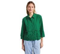 Street One A345396 Camicia con Ricamo, Verde Brillante, 42 Donna