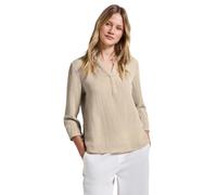 Street One A345607 Tunica in Mussola, Beige costale, 42 Donna