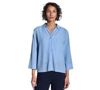 Street One A345664 Camicia Crinkle, Serenity Blue, 48 Donna