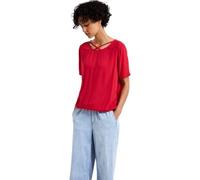 Street One A345730 Blusa con Dettaglio a Nastro, Glory Red, 48 Donna