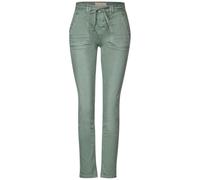 Street One A377241, A377241 Jeans Pantaloni da Jogging in vestibilità Larga Donna, Soft Olive Washed, 34W / 28L