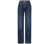 Street One A377473, Stile Denim Largo Donna, Mid Blue Wash, 33W / 26L
