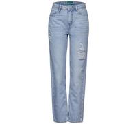 Street One A377475, Stile Denim Moderno Dritto Donna, Light Blue Destroyed, 29W / 28L