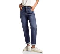 Street One A377768, A377768 Jeans Casual Fit Donna, Dark Blue Washed, 25W / 28L