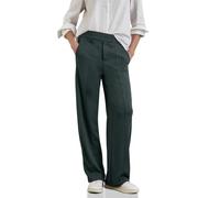 Street One A378076 Pantaloni Casual Fit, Verde Cacciatore, 34W x 30L Women's