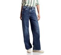 Street One A378109, A378109 Jeans Loose Fit Donna, Dark Blue Washed, 32W / 30L