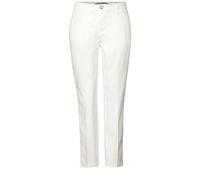 Street One A378680 Morbido Twill Chino, Bianco Sporco, 42W x 28L Donna