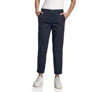 Street One A378680 Morbido Twill Chino, Blu Profondo, 36W x 28L Donna