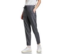 Street One A378785 Pantaloni in Look mélange, Deep Tint Blue, 44W x 30L Donna