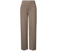 Street One A378899 Pantaloni a Gamba Dritta, Beige Moka Scuro, 42W x 30L Donna