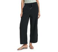 Street One A378974 Pantaloni in Mussola Larga, Pine Grove Green, 36W / 26L Donna