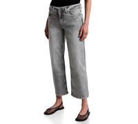 Street One A379175 Jeans con Pietre preziose, Grigio Chiaro Slavato, 38 Donna