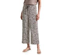 Street One A379189 Pantaloni con Motivo a Gamba Larga, Nomad Brown, 34W x 26L Donna