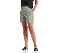 Street One A379430 Twill Chino Shorts, Dusty Milky Green, 40W EU Donna