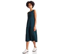 Street One Abito in Jersey con Balze, Tide Blue, 52