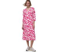 Street One Abito in Lino Midi Magenta Dream 38