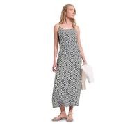 Street One Abito Midi con Motivo a Zig-Zag Blu Scuro 38
