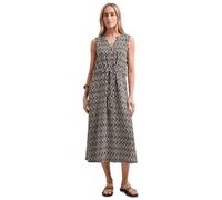 Street One Abito Midi con Scollo a Spacco e Zip Clay Sabbia 34