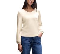Street One Beige Modal Sweatshirt - IT36|XXS