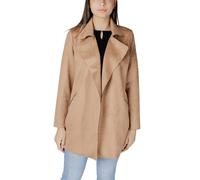 Street One Beige Polyester Trench Coat - 46