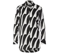 Street One Black And White Viscose Blouse - IT38|XS