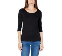 Street One Black Cotton Long Sleeve T-Shirt - IT42|M