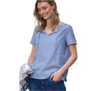 Street One Blue Cotton Blouse - IT40|S