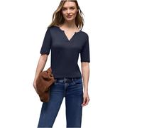 Street One Blue Cotton T-Shirt - IT36|XXS