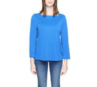 Street One Blue Modal Long Sleeve T-Shirt - IT38|XS