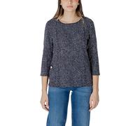 Street One Blue Viscose Long Sleeve T-Shirt - IT38|XS