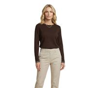 Street One Brown Cotton Long Sleeve T-Shirt - IT40|S