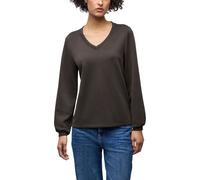 Street One Brown Modal Sweatshirt - IT38|XS