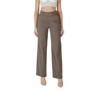 Street One Brown Viscose Pant - W40 | L32