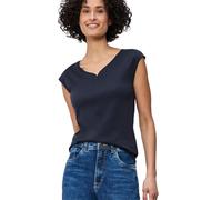 Street One Camicia con Dettagli a Bottone, Shadowed Navy 36