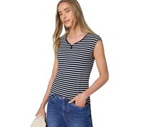 Street One Camicia con Dettagli a Bottone, Shadowed Navy 46