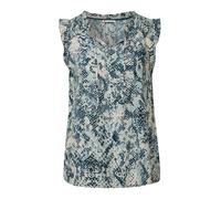 STREET ONE Camicia da donna blu ciano / blu chiaro / bianco lana Donna STREET ONE M blu ciano / blu chiaro / bianco lana