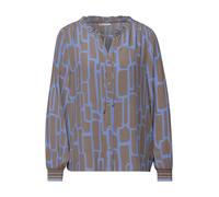 STREET ONE Camicia da donna blu / marrone Donna STREET ONE S